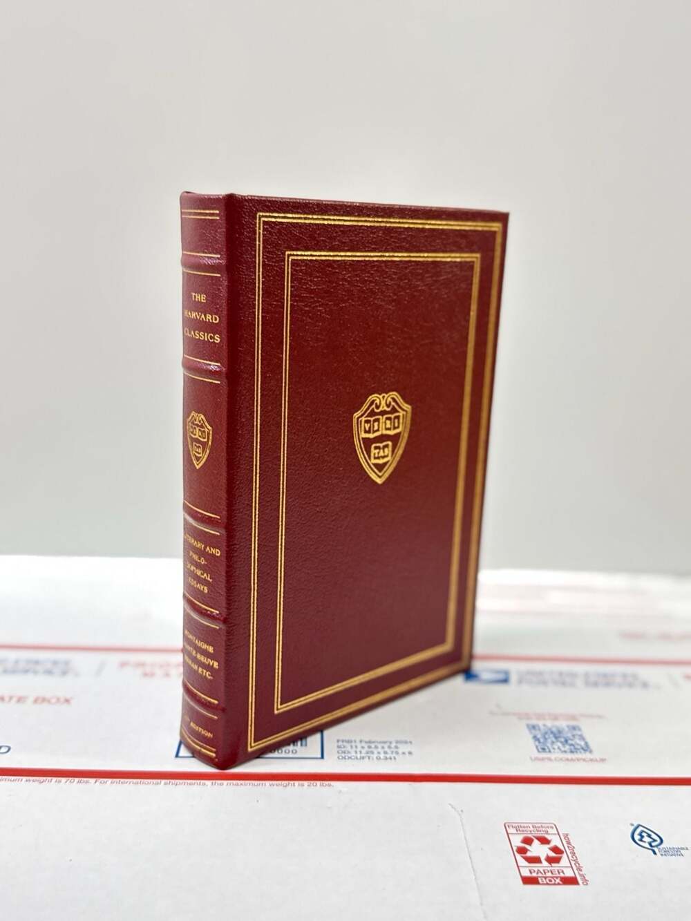 The Harvard Classics: Literary and Philosophical Essays (Montaigne, Sainte-Beuve